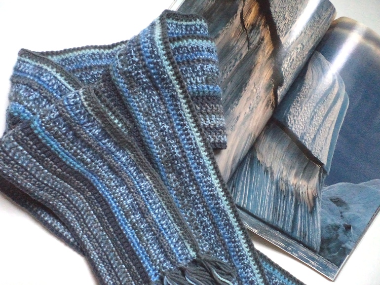 мужской шарф