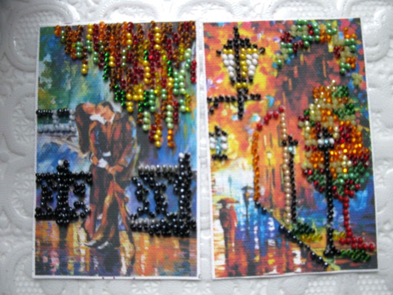 Открытка и календарики