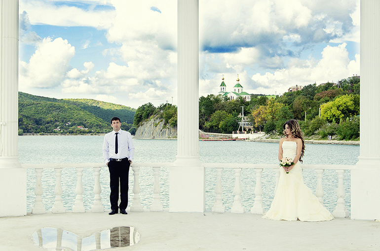 Первая свадьба!