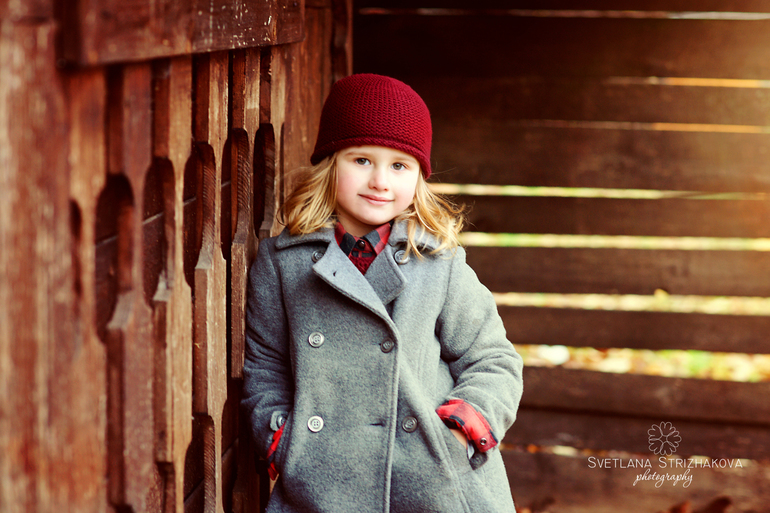 Милла, осенняя прогулка