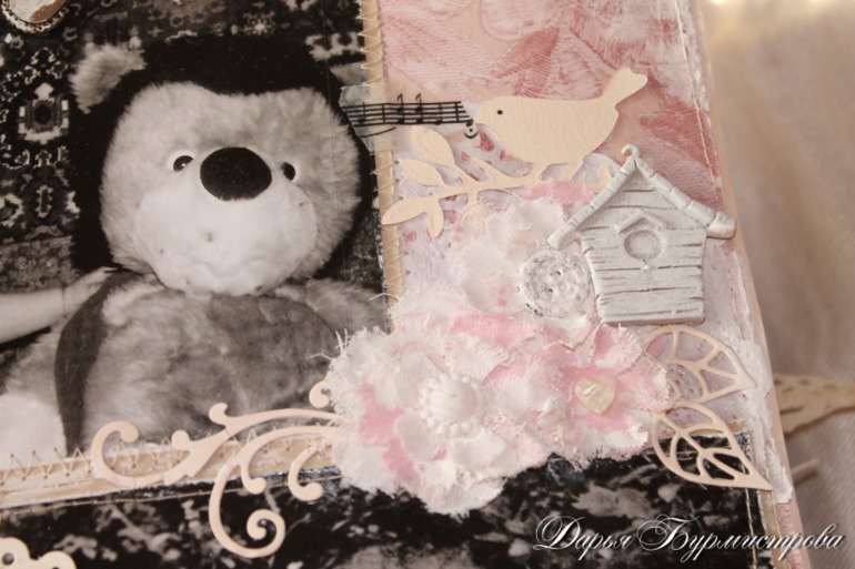 Разворот №4 СП альбом шебби шик.