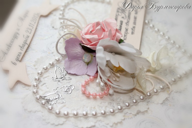 Коробочка на свадьбу.