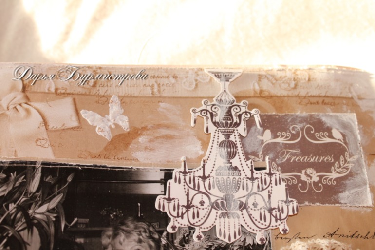 Разворот №7. СП альбом Шебби шик