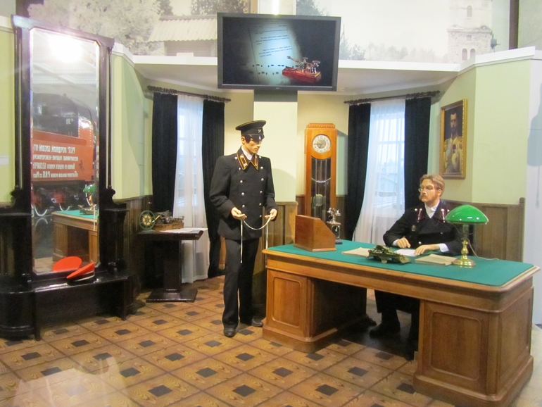 Паровозия в ЖД Музее 05.11.2013