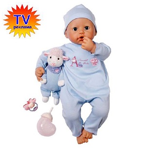Кукла Baby Annabell мальчик. Кто-нибудь видел в наличии??