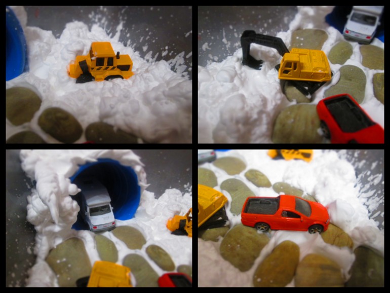 Зима в коробке