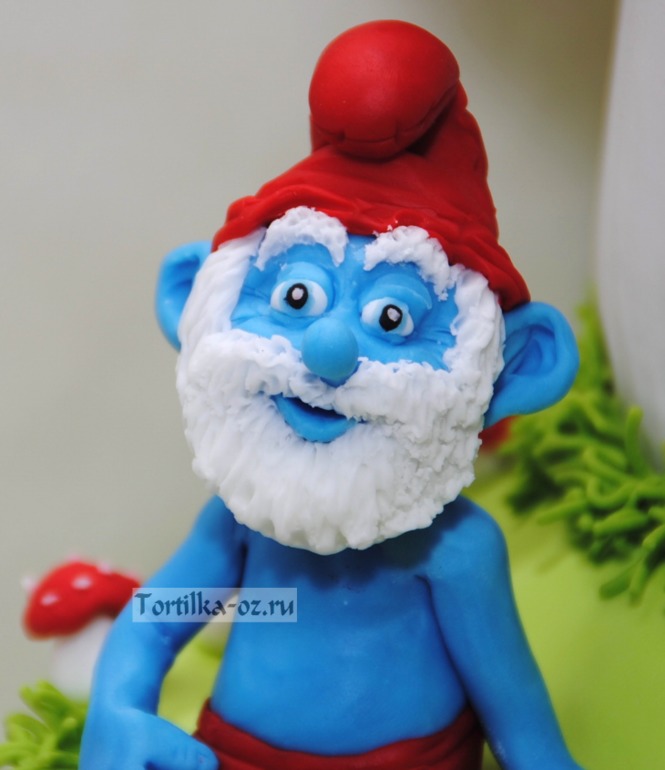 Торт Смурфики