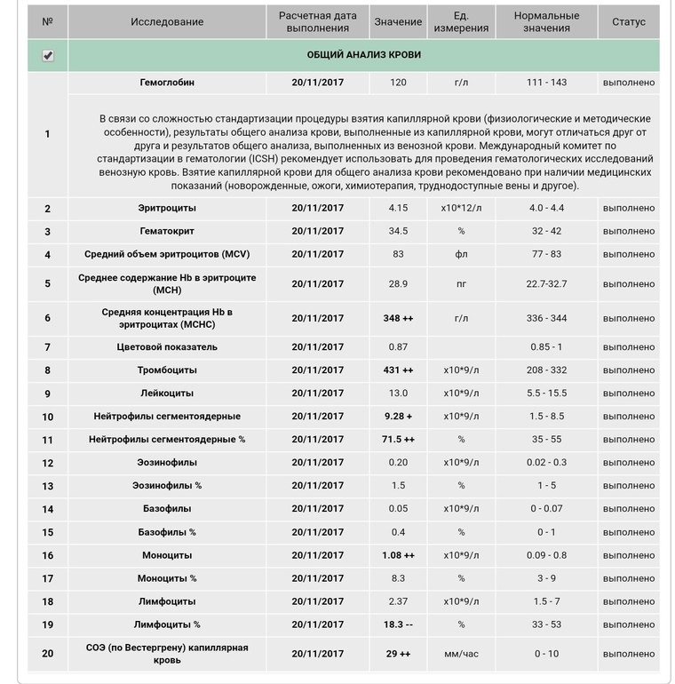 Бесплатная расшифровка анализов