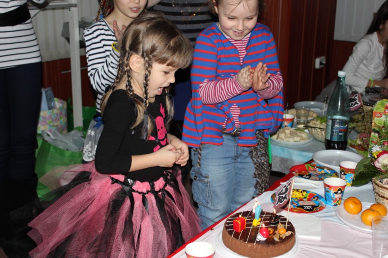 Пиратский День Рождения Ксюнделя!