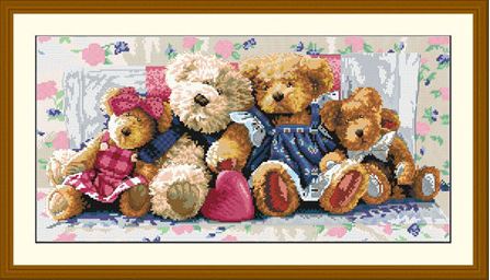 Наборы для вышивания крестиком с бесплатной доставкой по России