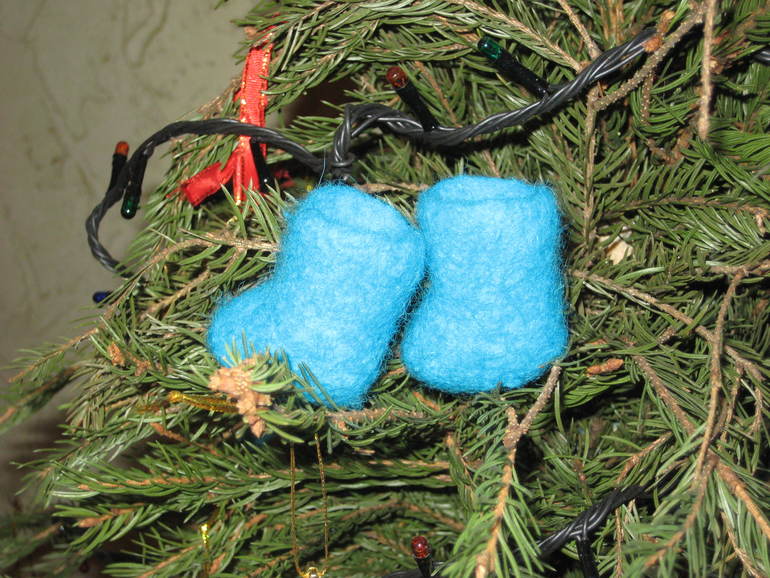 Декоративные валенки