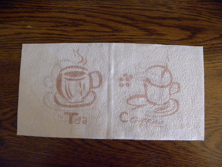 Поменяемся салфетками?