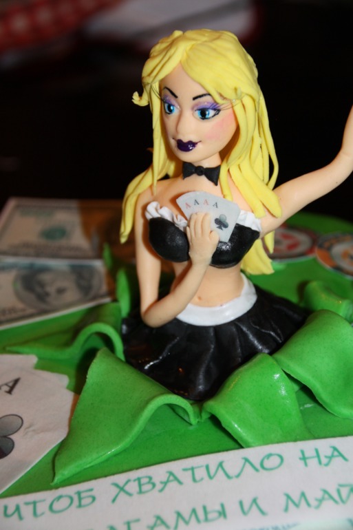 Тортик для заядлого покериста