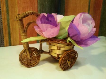 Мой первый торт, первый букет из конфет