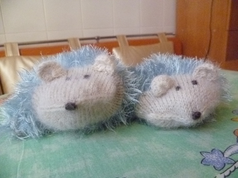 Варежки ЁЖИКИ