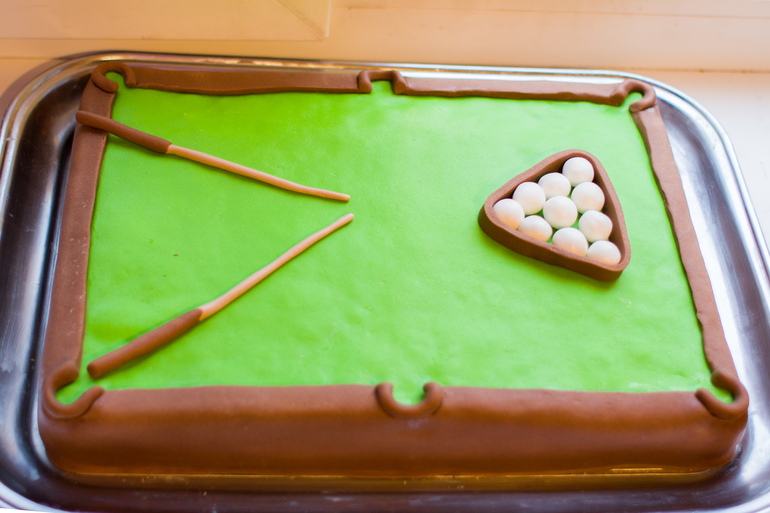 торт с мастикой.