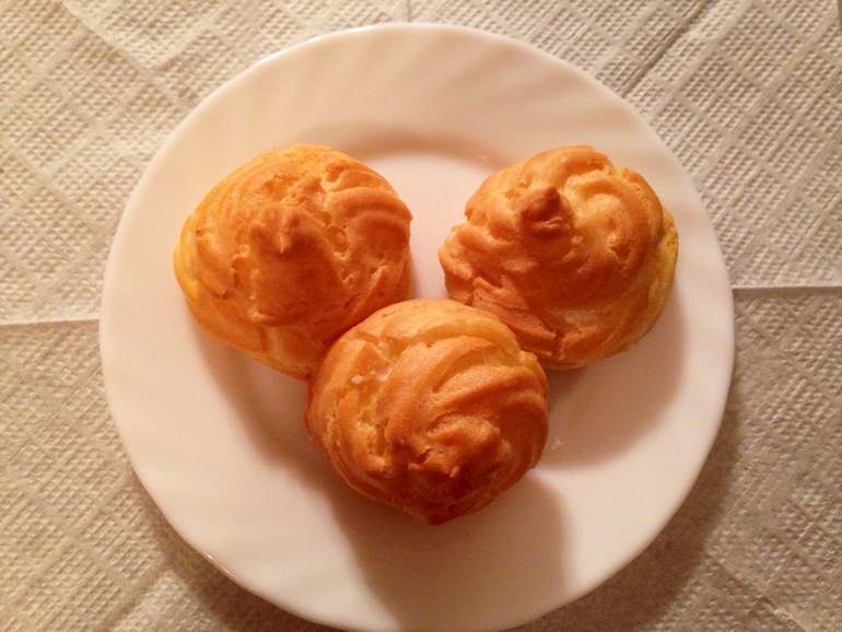 Эклеры из рисовой муки