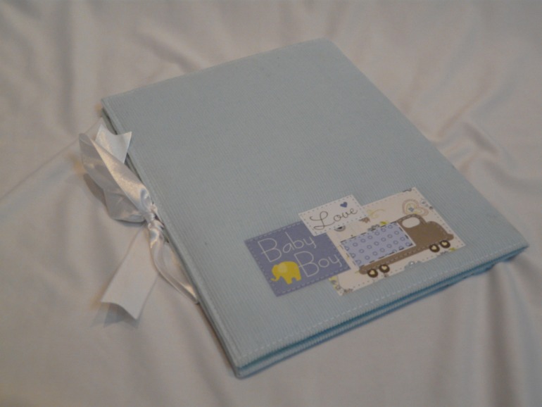 Большой фотоальбом для Матвея и папка для документов