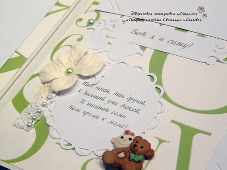 Большой фотоальбом для Матвея и папка для документов