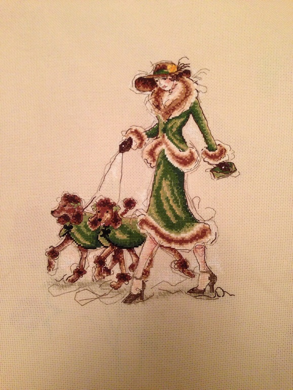Prancing poodles (Maia)