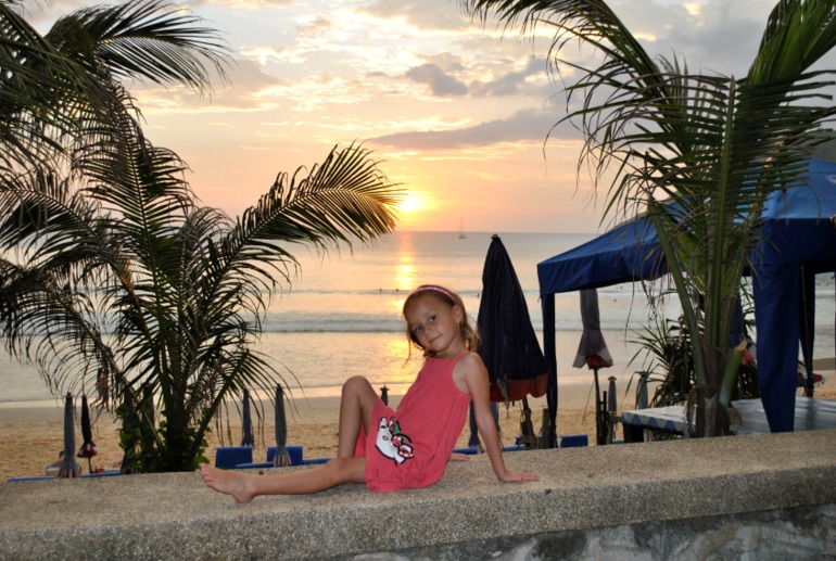 Красивый закат на Найхарне и мои модельки))) (ноябрь, 2013)