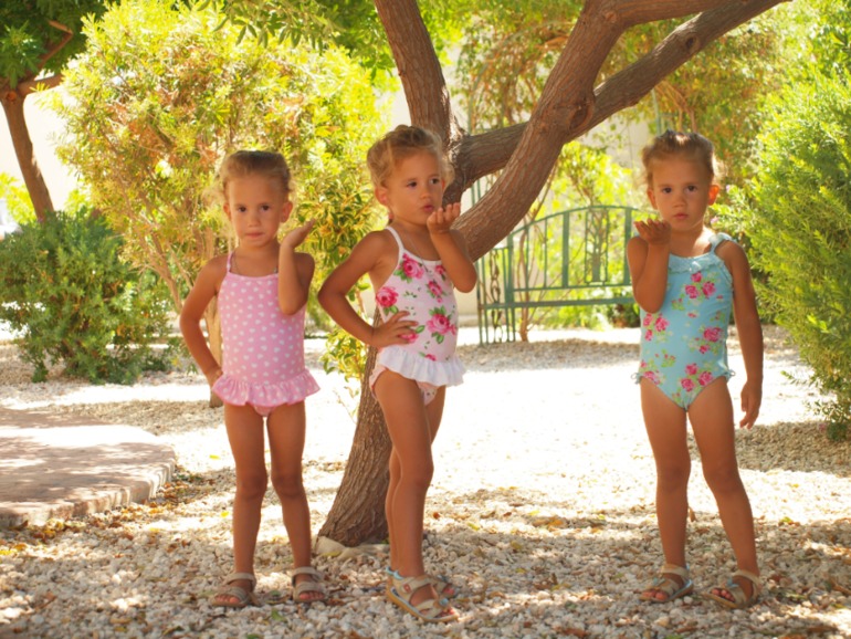 Тройняшки модели