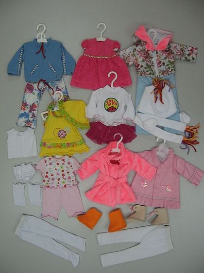 Одежда для ролевых игр, одежда для куклы.