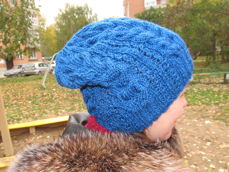 Моя шапка STARR от Kim Hargreaves