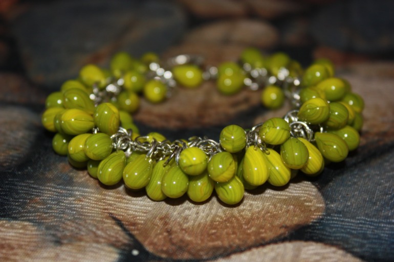 Браслеты из кожи с натуральными камнями. Новая коллекция!!! СКИДКИ!!!!!!