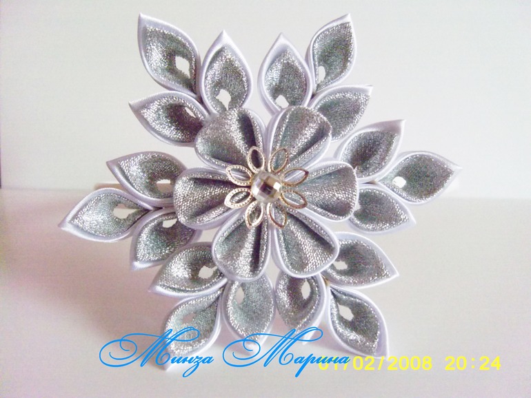 Ободок снежинка