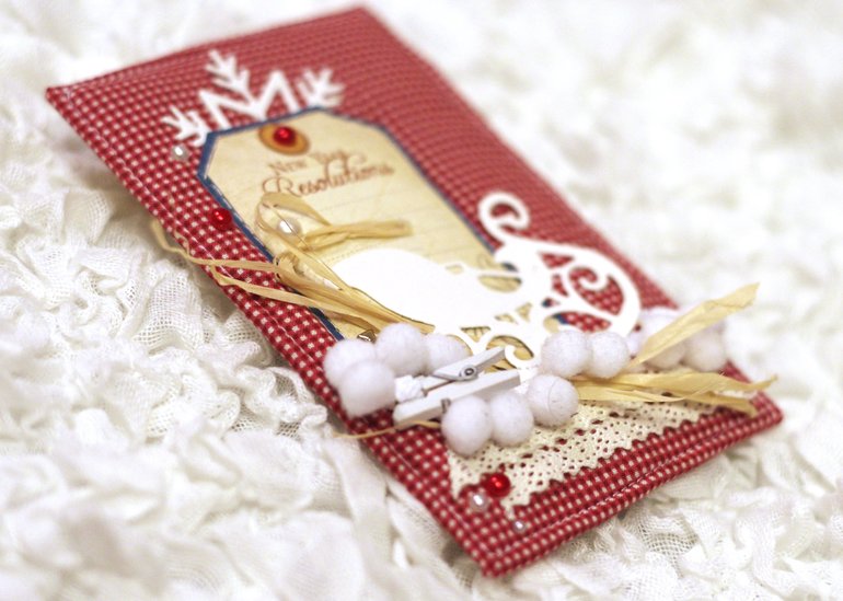 мягкая открытка.