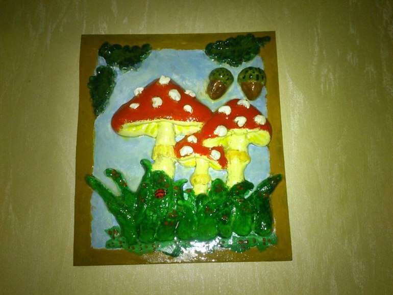 Покажу заодно и моей дочи работы