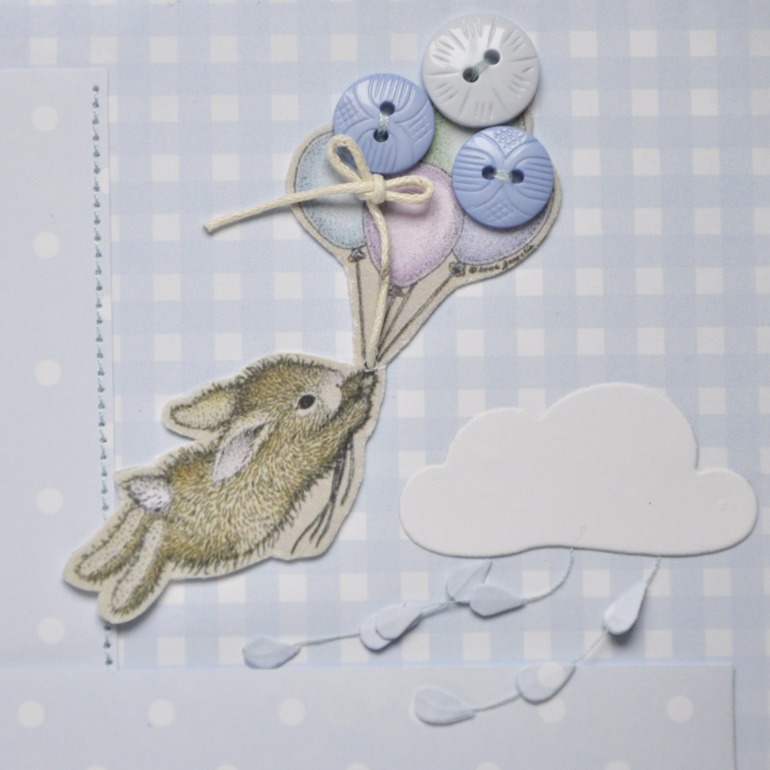 Альбом для малыша с кроликами))