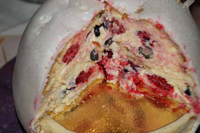 Наше спасибо за необычный торт.