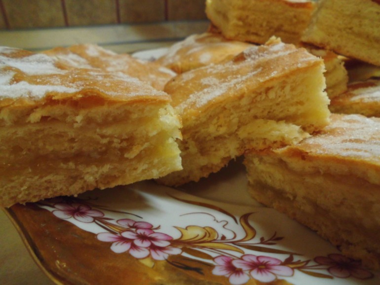 Татарский 3 слойный пирог рецепт с фото