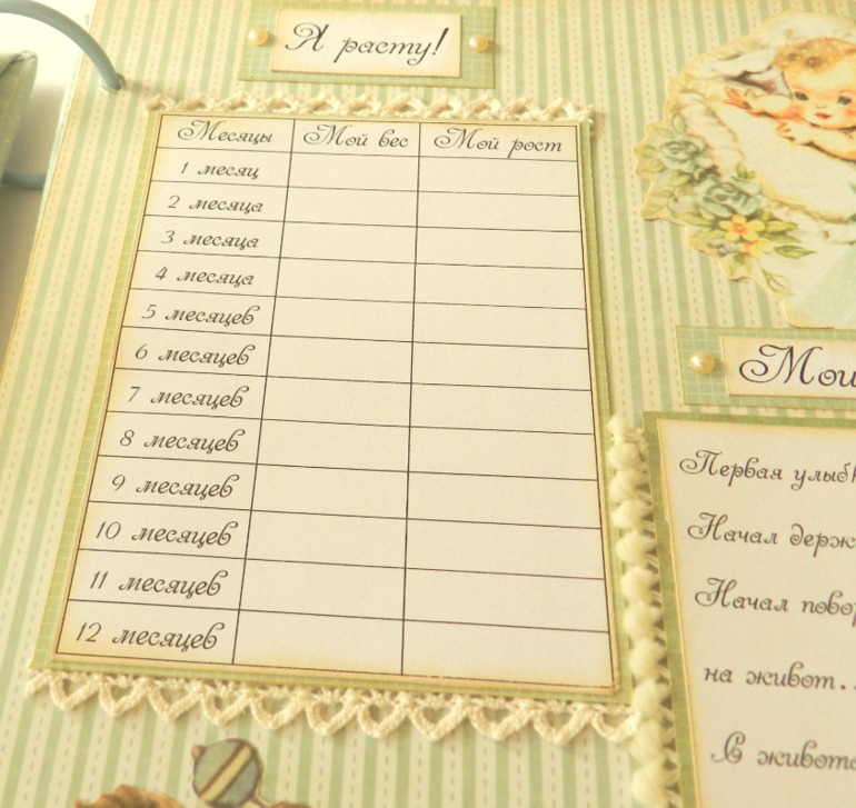 Альбом для малыша.