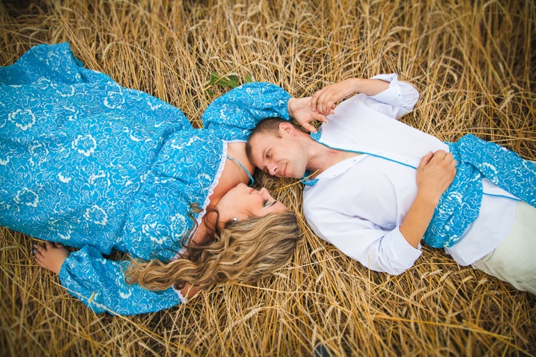 Ситцевая свадьба Елены и Алексея