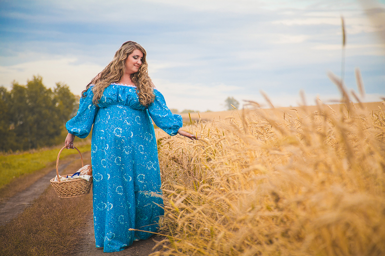 Ситцевая свадьба Елены и Алексея