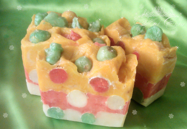 Натуральное мыло ГС "Конфетти".