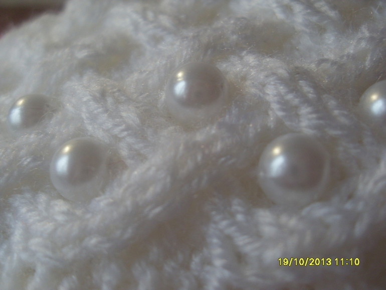 Еще одна шапуля по мотивам "Жемчужной зимы"