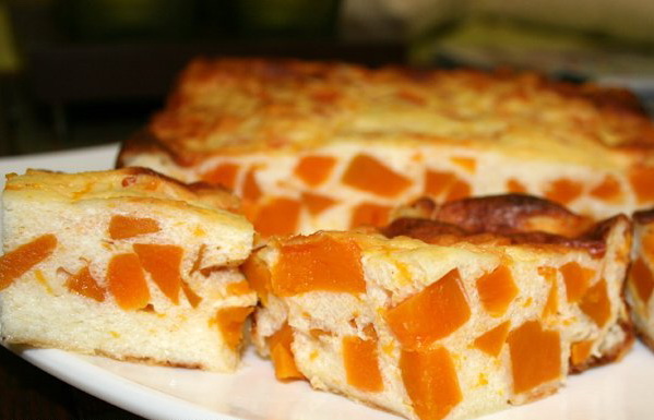 Запеканка рисовая с тыквой