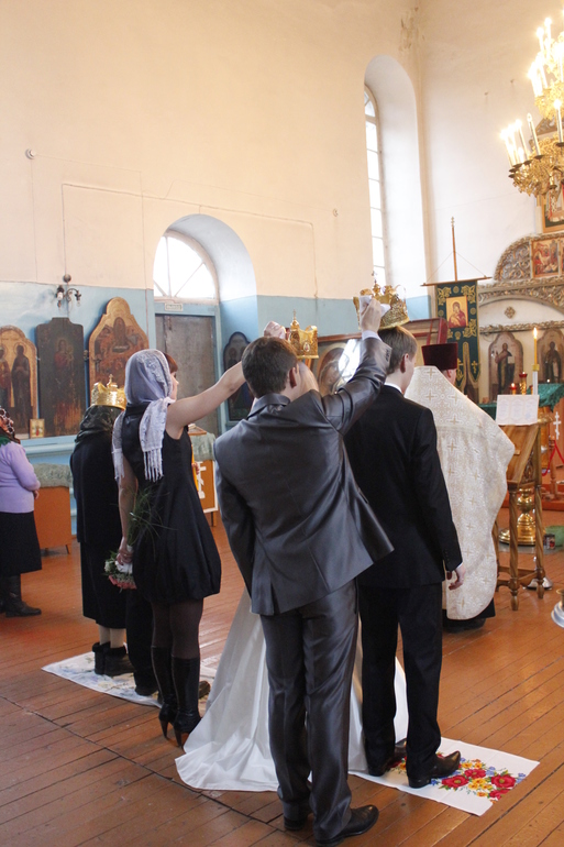 Третья годовщина венчания!