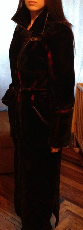 Мутоновая шуба