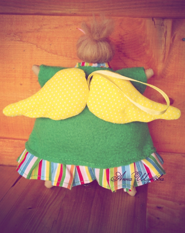 Толстушка Хэллен. Пирожный ангел в стиле тильда.