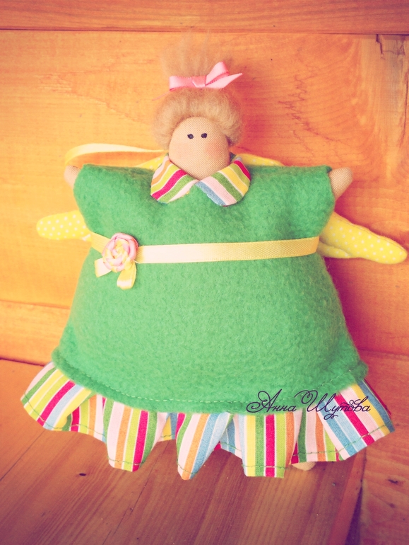 Толстушка Хэллен. Пирожный ангел в стиле тильда.