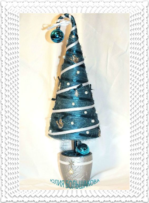 Мои сизалевые елочки!