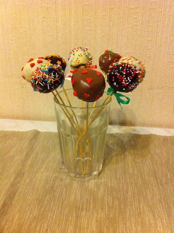 КЕЙК ПОПСЫ мои первые