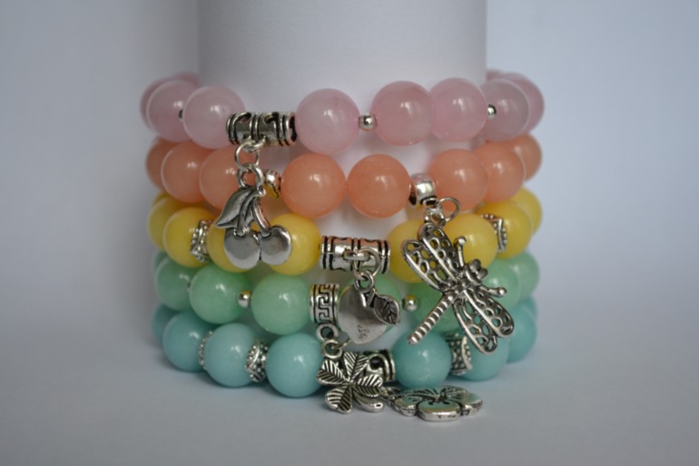 Браслеты из натуральных камней 250р за штуку