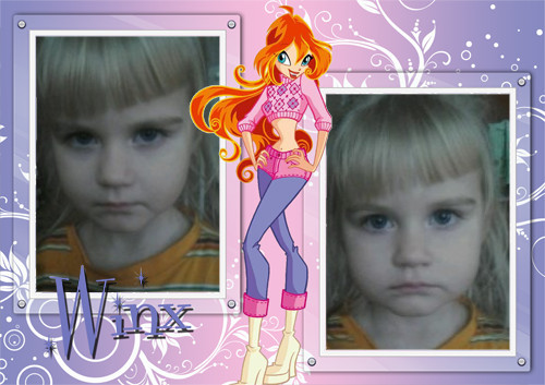 Наша моднявая чёлка ))) ...