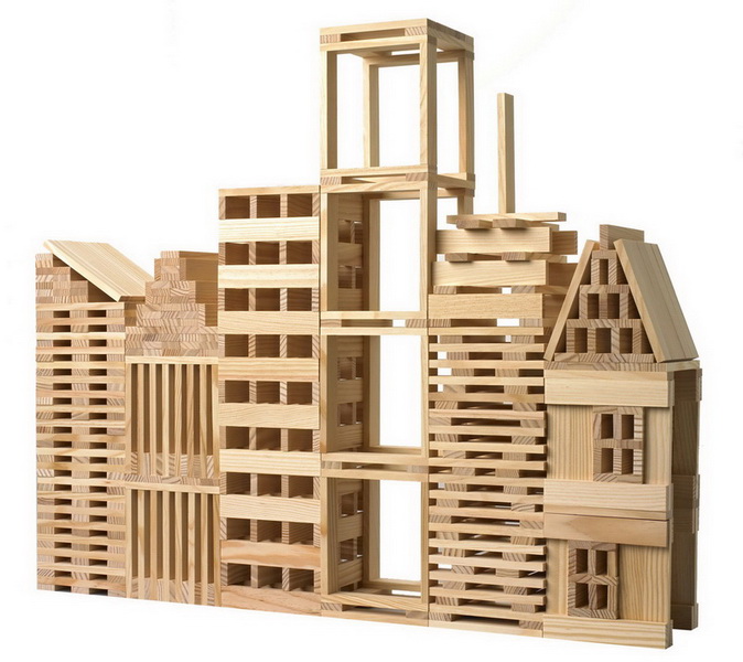 Деревянные конструкторы (обзор экоигрушек)